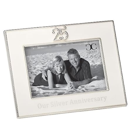 Roman 6.75 in. 25th Anniversary Photos Frame 234202